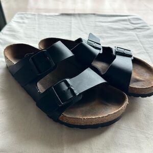 Black Birkenstocks